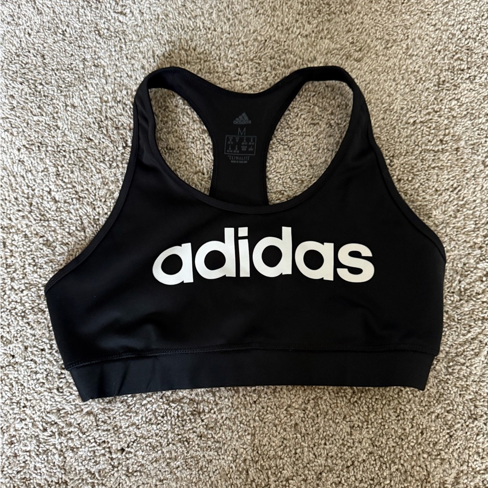 Adidas Women's Black Sports Bra